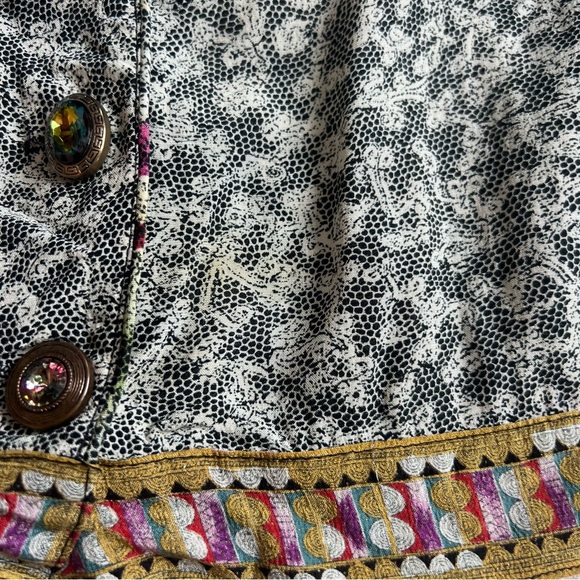 Vintage 90s Cropped Top and Aline Midi Skirt Matching Set - Picture 4 of 12